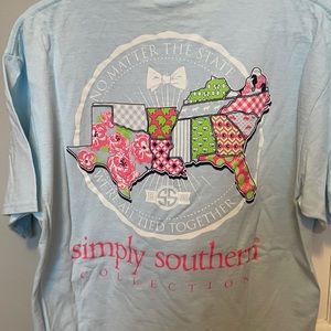 Simply Southern states T-shirt
